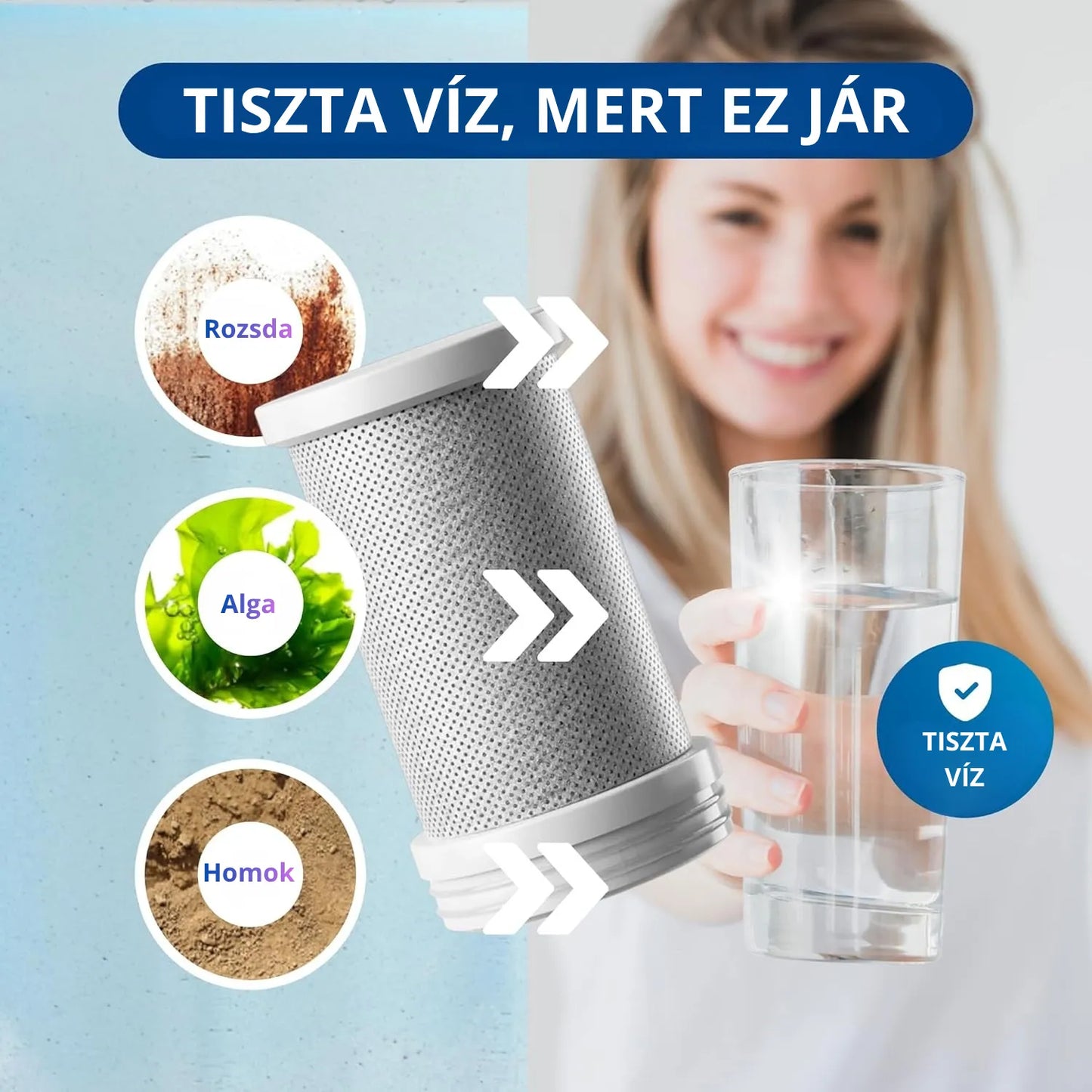 FiltraSmart™ Profi csereszűrő (2db)